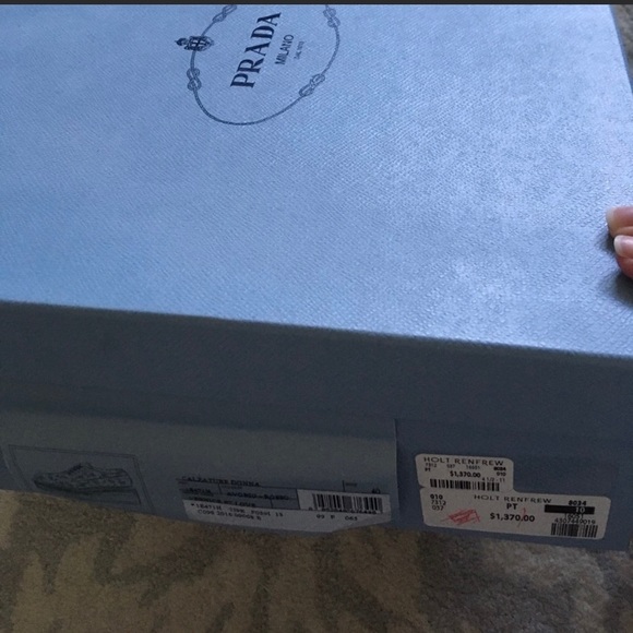 💯 Authentic Prada Platform espadrille (Oxford style sneaker) Patent leather! - Picture 8 of 9